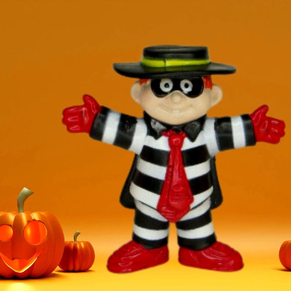 1996 McDonalds Halloween Happy Meal Hamburgular Toy - Picture 1 of 1